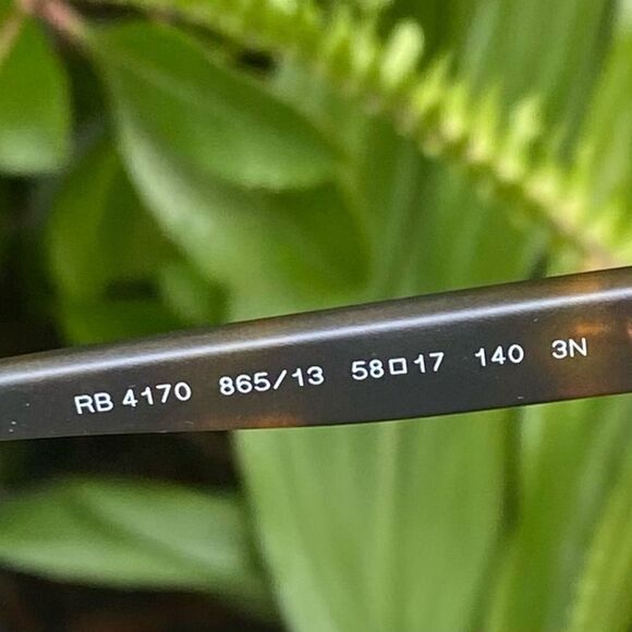 Men's Ray-Ban Brad Aviator Sunglasses 4170 865/13 Matte Havana Brown Gradient - Picture 10 of 13